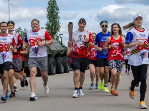 Нижний Новгород стал четвертым городом, принявшим первый Всероссийский патриотический забег «От Победы к Победе!»